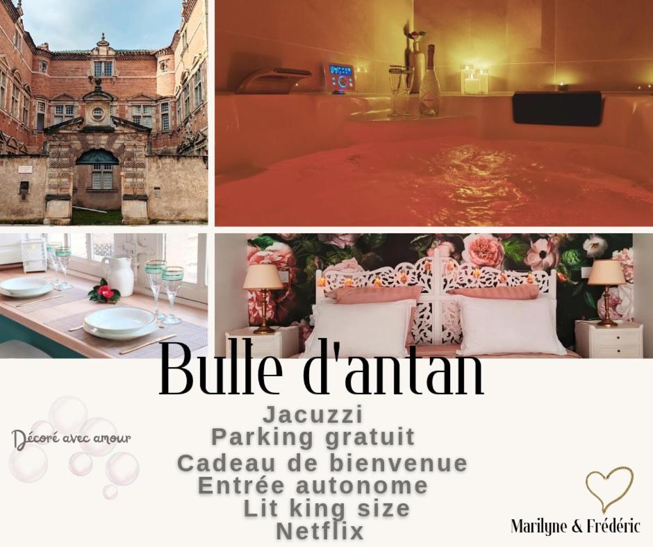 Appartement Bulle D'Antan En Coeur De Ville - Monument Classe Historique - Grand Jaccuzi Castres  Zewnętrze zdjęcie
